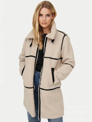 JDY Дублянка Frosty 15243241 Бежевий Regular Fit JDY Дублянка Frosty 15243241 Бежевий Regular Fit