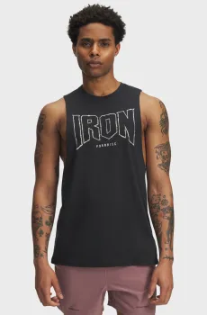 Мужская черная майка Pjt Rck Tank Черный S Under Armour 6006257-001