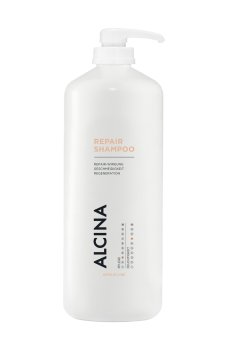 Уценка! Восстанавливающий шампунь Alcina Repair Shampoo для поврежденных и сухих волос, 1.25 л