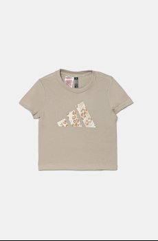 Детская хлопковая футболка adidas