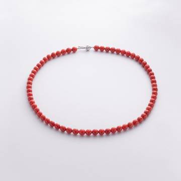 Бусы из коралла (золотая застежка) бус016к Бусы из коралла (золотая застежка) бус016к