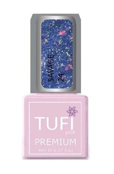 Уценка! Гель-лак для ногтей Tufi Profi Premium Savage 24 Светоотражающий Лондон, 8 мл