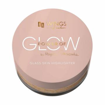 Рассыпчатый хайлайтер для лица AA Wings of Color Power of Glow Glass Skin Highlighter, 8 г Рассыпчатый хайлайтер для лица AA Wings of Color Power of Glow Glass Skin Highlighter, 8 г