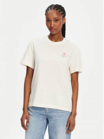 Mustang Футболка Floris 1016141 Écru Relaxed Fit Mustang Футболка Floris 1016141 Écru Relaxed Fit