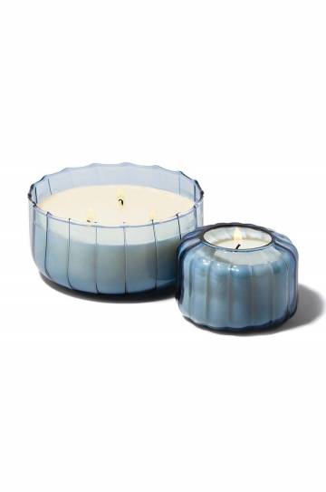 Ароматическая соевая свеча Paddywax Ripple Peppered Indigo 128 g Ароматическая соевая свеча Paddywax Ripple Peppered Indigo 128 g