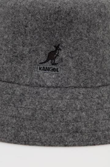 Шерстяная шляпа Kangol цвет серый шерсть K3191ST.FL034-FL034 Шерстяная шляпа Kangol цвет серый шерсть K3191ST.FL034-FL034