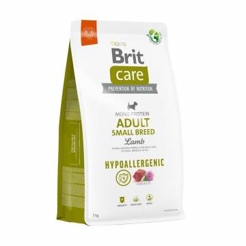 Сухой корм для собак малых пород Brit Care Adult Small Breed Hypoallergenic с ягненком, 7 кг Сухой корм для собак малых пород Brit Care Adult Small Breed Hypoallergenic с ягненком, 7 кг