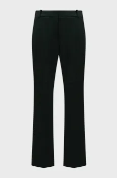 Женские темно-зеленые брюки CORE FLARED PANT Зеленый M Tommy Hilfiger WW0WW42953