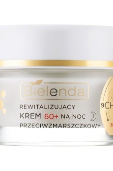 Восстанавливающий ночной крем для лица Bielenda Chrono Age 24H против морщин, 60+, 50 мл