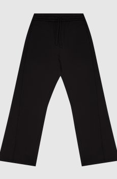 Детские черные спортивные штаны с монограммой логотипа DG