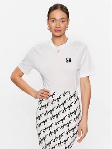 Hugo Футболка Dashire_4 50489198 Білий Regular Fit Hugo Футболка Dashire_4 50489198 Білий Regular Fit