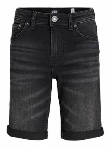 Jack&Jones Junior Джинсові шорти 12230494 Чорний Regular Fit Jack&Jones Junior Джинсові шорти 12230494 Чорний Regular Fit