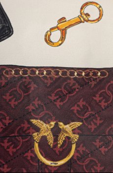 Платок с добавлением шелка Pinko