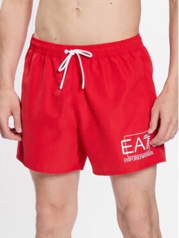 EA7 Emporio Armani Шорти для плавання 902000 3R739 00074 Червоний Regular Fit EA7 Emporio Armani Шорти для плавання 902000 3R739 00074 Червоний Regular Fit