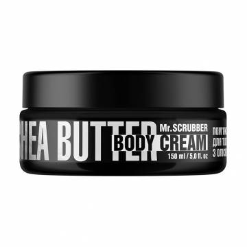 Смягчающий крем для тела Mr.Scrubber Body Cream Shea Butter с маслом ши, 150 мл Смягчающий крем для тела Mr.Scrubber Body Cream Shea Butter с маслом ши, 150 мл