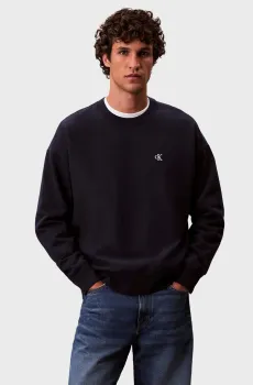 Мужской темно-синий свитшот LS EU 350TERRY Синий XXL Calvin Klein Jeans LV04RC296G