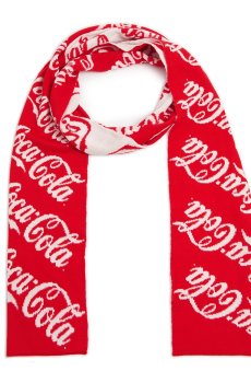 Cropp - Шарф Coca-Cola - червоний