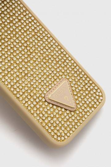 Чехол на телефон Guess iPhone 14 6,1" цвет золотой Чехол на телефон Guess iPhone 14 6,1" цвет золотой