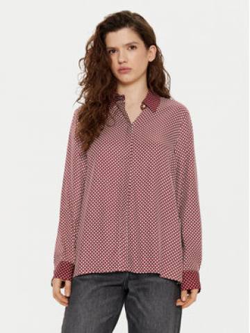 Tommy Hilfiger Сорочка WW0WW44036 Бордовий Relaxed Fit