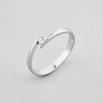 Серебряное кольцо Minimal СД-006ф-16.5 16.5 Серебряное кольцо Minimal СД-006ф-16.5 16.5