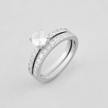 Серебряное кольцо Minimal 510077б-16 16 Серебряное кольцо Minimal 510077б-16 16