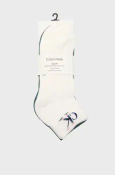 Мужские носки (2 пары) MONOGRAM Разноцветный 39-42 Calvin Klein 701228805