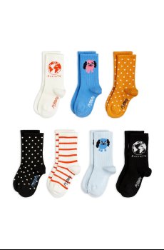 Детские носки Mini Rodini Doggie 7 шт