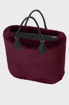 Женская бордовая сумка Mini Бордовый ONESIZE O bag MINI00000192