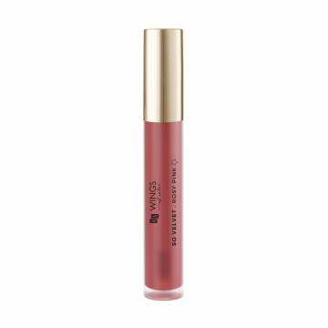 Жидкая матовая помада для губ AA Wings of Color So Velvet Matt Liquid Lipstick, Rosy Pink, 5 мл Жидкая матовая помада для губ AA Wings of Color So Velvet Matt Liquid Lipstick, Rosy Pink, 5 мл