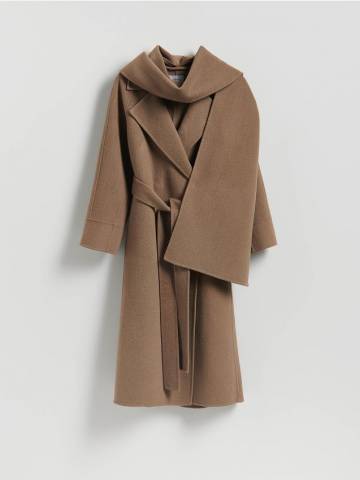Reserved - LADIES` COAT - бежевий - 744HD-80X Reserved - LADIES` COAT - бежевий - 744HD-80X