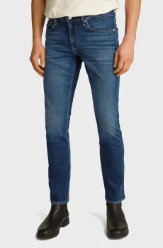 Мужские темно-синие джинсы SLIM Синий 34-32 Calvin Klein Jeans J30J326518