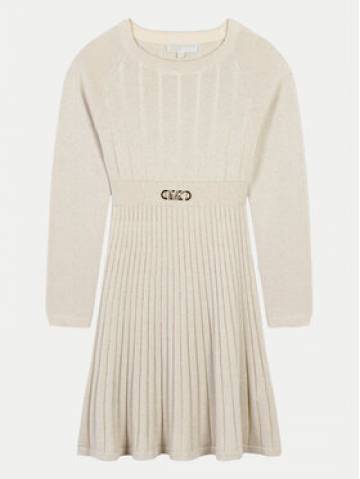 MICHAEL KORS KIDS Трикотажна сукня R30169 M Бежевий Regular Fit MICHAEL KORS KIDS Трикотажна сукня R30169 M Бежевий Regular Fit