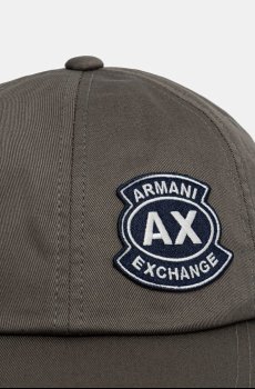 Armani Exchange бейсболка хлопковая для мужчин