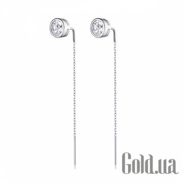 Серьги с подвесками Silvex925 Серьги с подвесками Silvex925