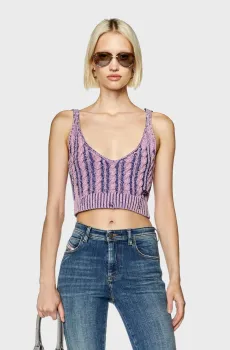 Женский розовый топ M-MILOS Розовый M Diesel A11169 0GEAZ