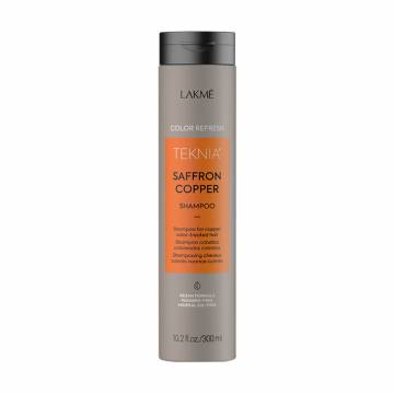 Шампунь Lakme Teknia Color Refresh Saffron Copper Shampoo для окрашенных волос медных оттенков, 300 мл Шампунь Lakme Teknia Color Refresh Saffron Copper Shampoo для окрашенных волос медных оттенков, 300 мл