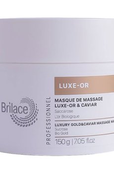 Массажная маска для лица Brilace Luxe-Or Luxury Gold & Caviar Massage Mask с золотом и черной икрой, 150 г