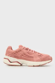 Розовые замшевые кроссовки Sola MS Розовый 7-8.5 Under Armour 6009155-696
