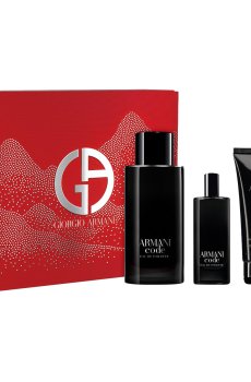 Парфюмированный набор мужской Giorgio Armani Armani Code (туалетная вода, 125 мл + гель для душа, 75 мл + туалетная вода, 15 мл)