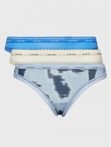 Calvin Klein Underwear Набір з 3 пар стрінгів 000QD3802E Кольоровий Calvin Klein Underwear Набір з 3 пар стрінгів 000QD3802E Кольоровий
