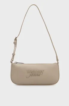 Женская бежевая сумка MUST Бежевый ONESIZE Tommy Jeans AW0AW18449