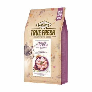 Сухой корм для взрослых кошек Carnilove True Fresh Chicken с курицей, 4.8 кг Сухой корм для взрослых кошек Carnilove True Fresh Chicken с курицей, 4.8 кг