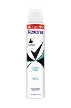 Антиперспирант спрей Rexona Invisible Aqua Antiperspirant 48H, женский, 200 мл