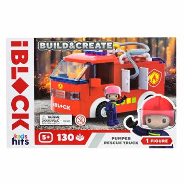 Конструктор IBLOCK Junior Kids hits Build & create Pumper rescue truck (KH43/001/3) Конструктор IBLOCK Junior Kids hits Build & create Pumper rescue truck (KH43/001/3)