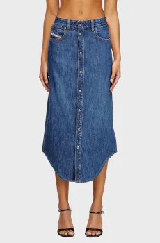 Женская синяя джинсовая юбка DE-ARD-LONG Синий 25 Diesel A18107 0IRAA