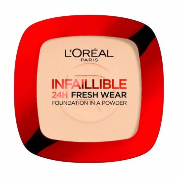 Компактная крем-пудра для лица LOreal Paris Infaillible 130, 9 г Компактная крем-пудра для лица LOreal Paris Infaillible 130, 9 г
