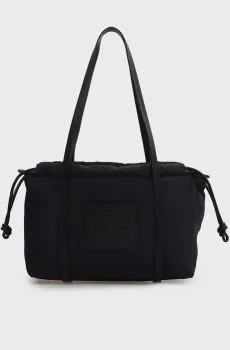 Женская черная сумка SATCHEL Черный ONESIZE Calvin Klein LV04F3703G