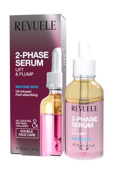 Двухфазная сыворотка для лица Revuele 2-Phase Serum Lift & Plump с лифтинг-эффектом, 30 мл