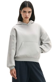 Cropp - Худі з принтом - light grey