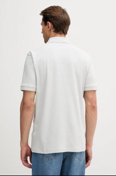 Хлопковое поло BOSS Orange Pe_Interlock